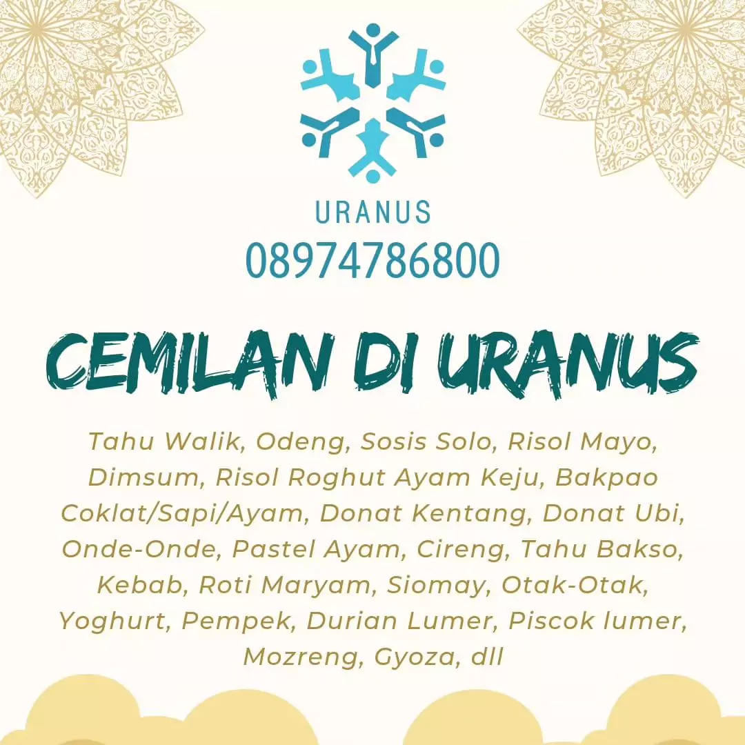 Apa Saja Cemilan yang Dijual di Uranus Frozen